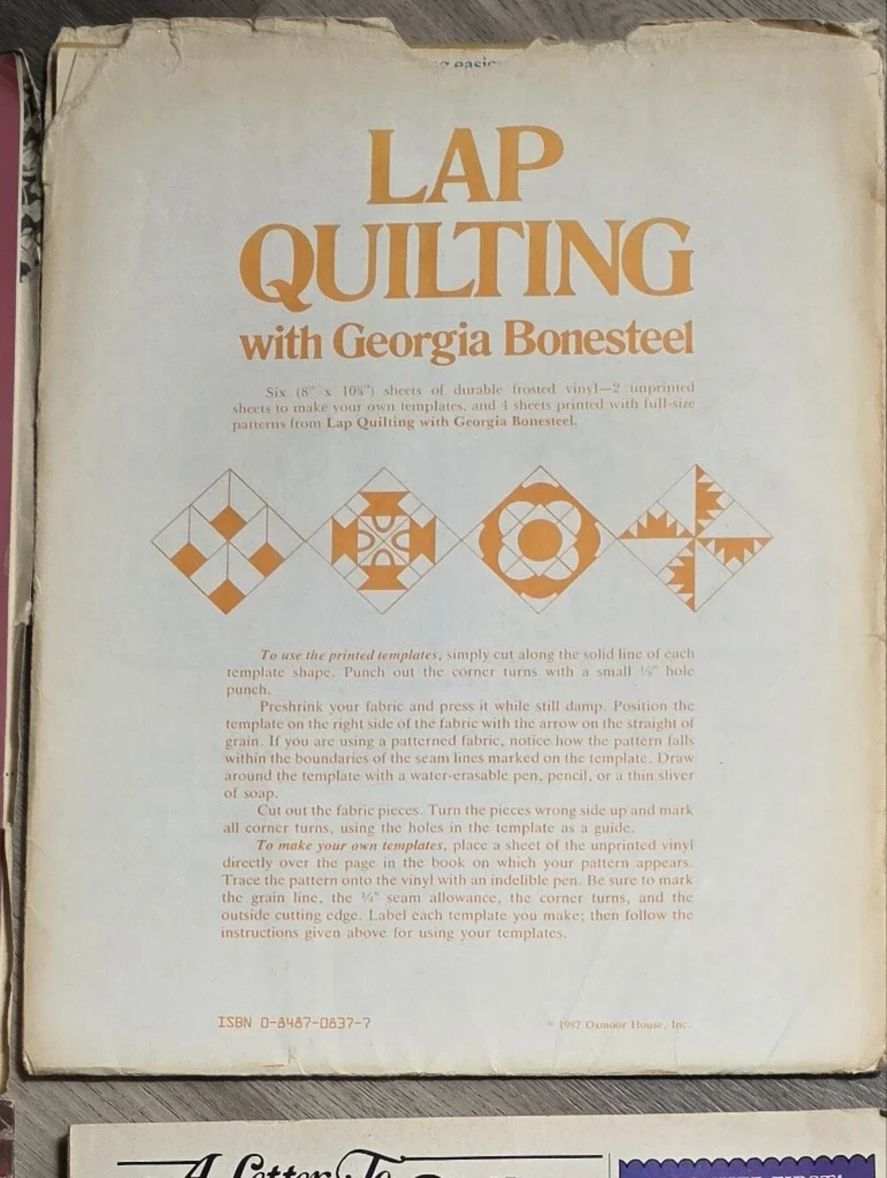 Vintage Quilting Magazine Lot (8) Georgia Bonesteel Quiltmaker Patterns 80s
